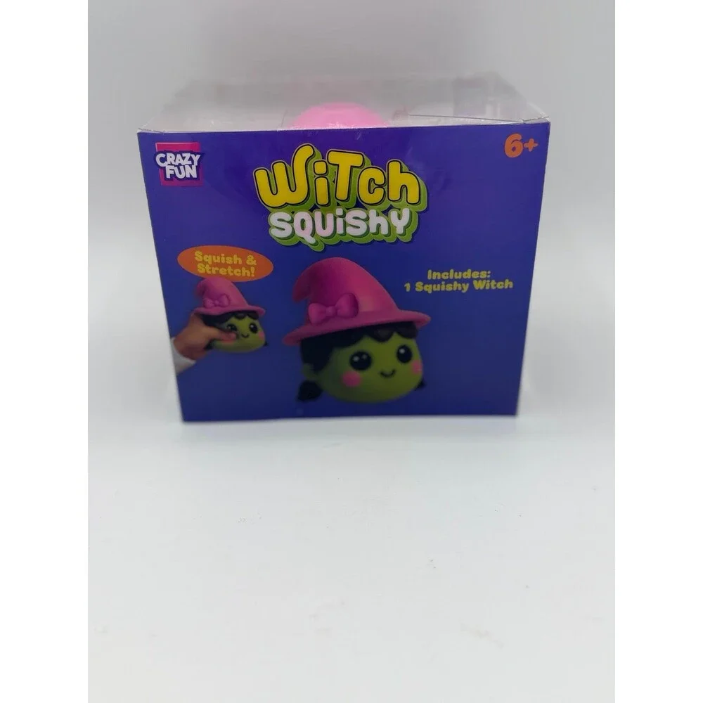 Crazy Fun Witch Squishy Toy